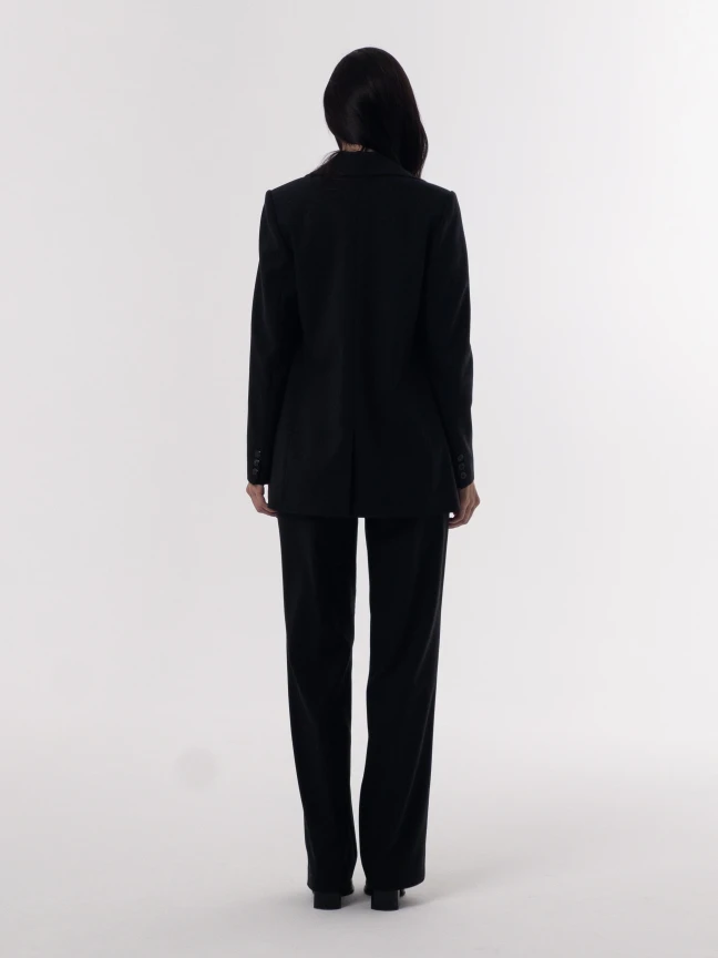 Костюм с брюками черный купить в интернет-магазине женской одежды Bonchic | Женская одежда - цены и бесплатная доставка по России | Собственное производство