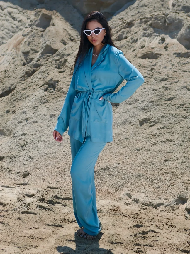 Костюм из вискозы Мята