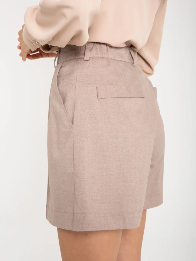 Шорты женские оттенок Фундук