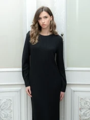 Платье женское BONCHIC Чёрное (S, 158)