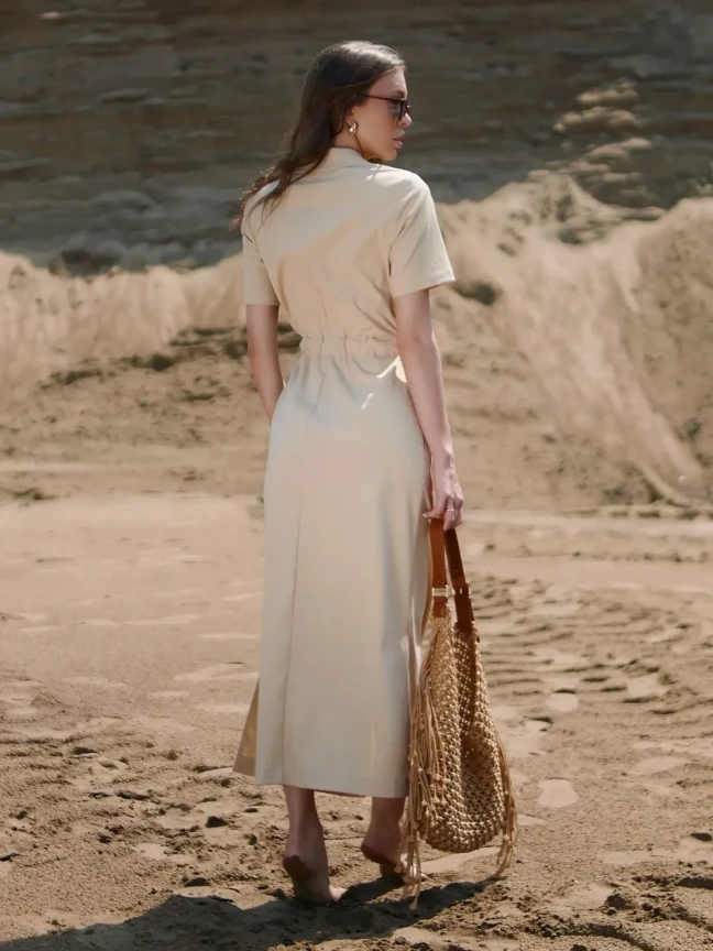 Платье-жакет Топленое молоко