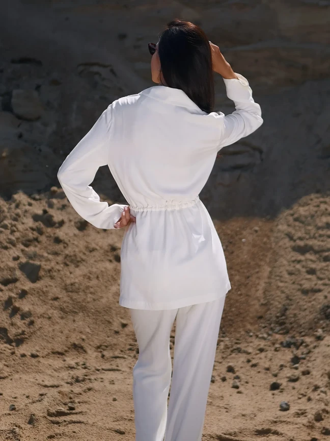 Костюм из вискозы Айвори