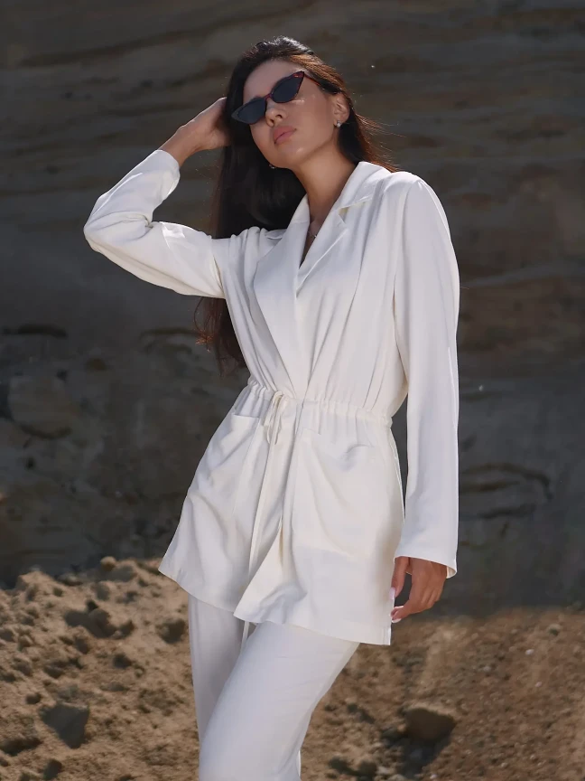 Костюм из вискозы Айвори