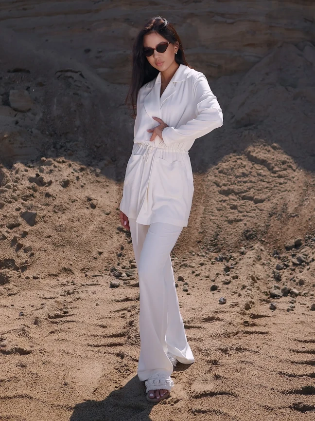 Костюм из вискозы Айвори