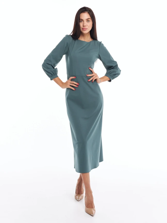 Платье миди Эвкалипт