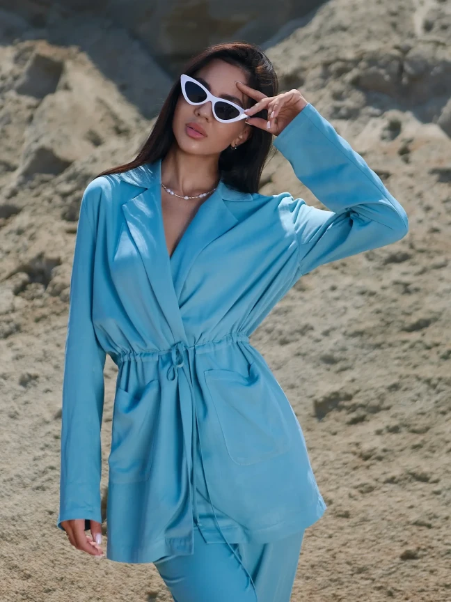 Костюм из вискозы Мята